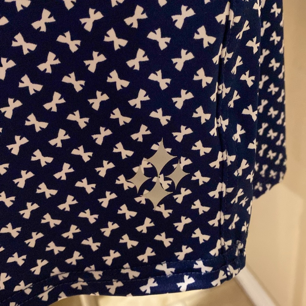 Jofit Bow Print Athletic Golf Skort - Picture 3 of 9
